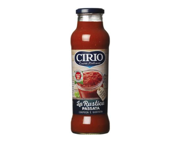 Cirio - Passata rustica paradicsompüré, darabos 680g