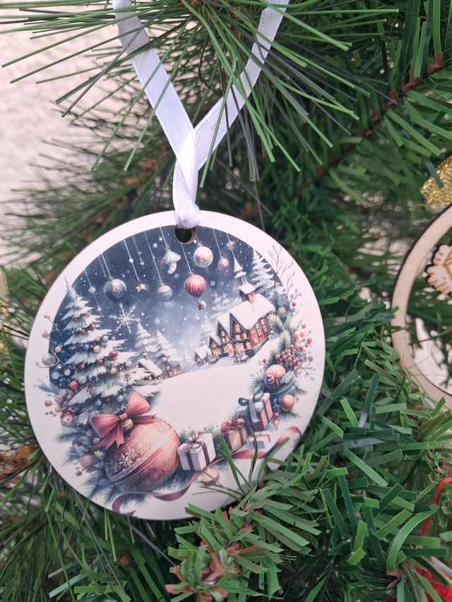 🎄 Boules de Noël personnalisées – Sublimation ✨