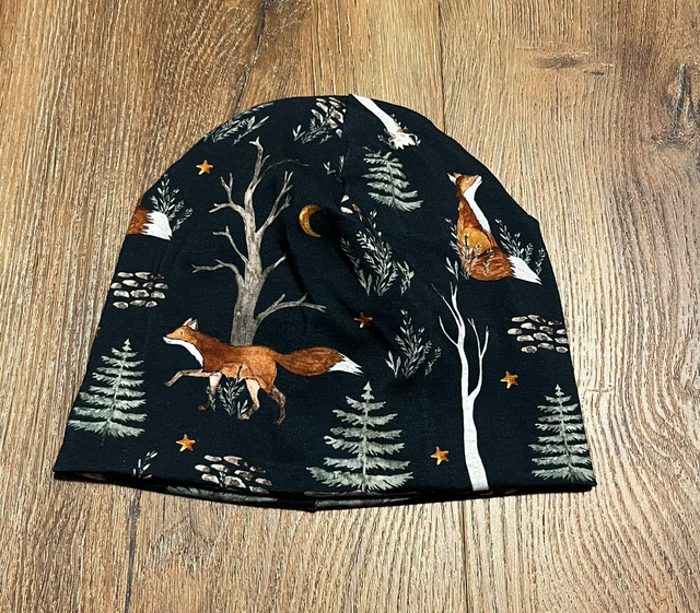 Beanie „Fuchs im Wald“