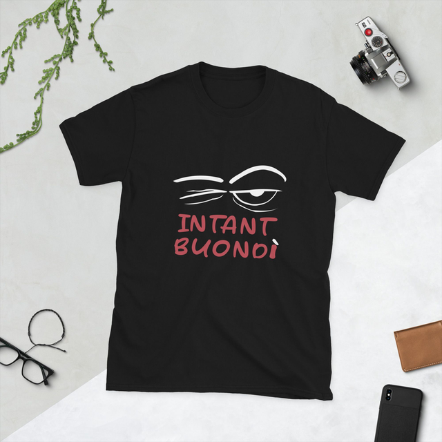  T-shirt unisex intant buondì 