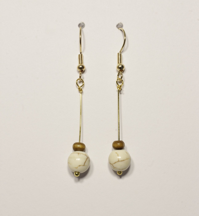 Coffee Drop Earring 