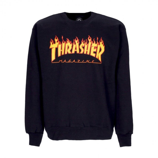 THRASHER FELPA GIROCLLO FIAMME