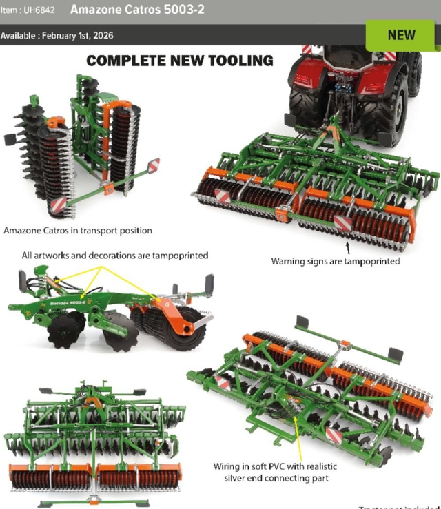 UH6842: Amazone Catros 5003-2