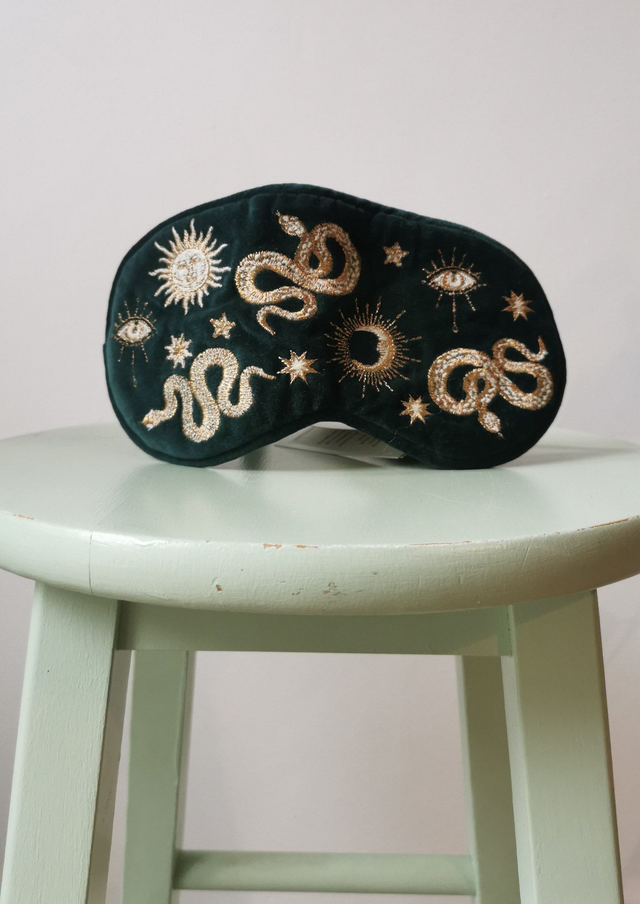 Elizabeth Scarlett Eye Mask ~ Snakes