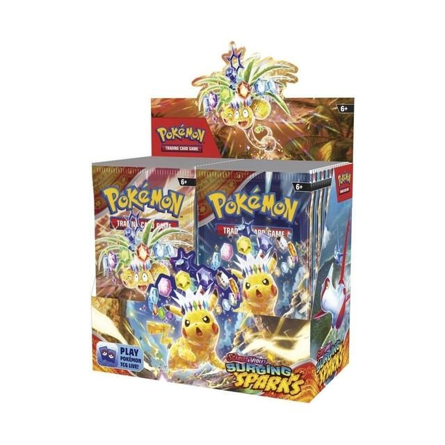 Pokémon SV08 Surging Sparks Display EN
