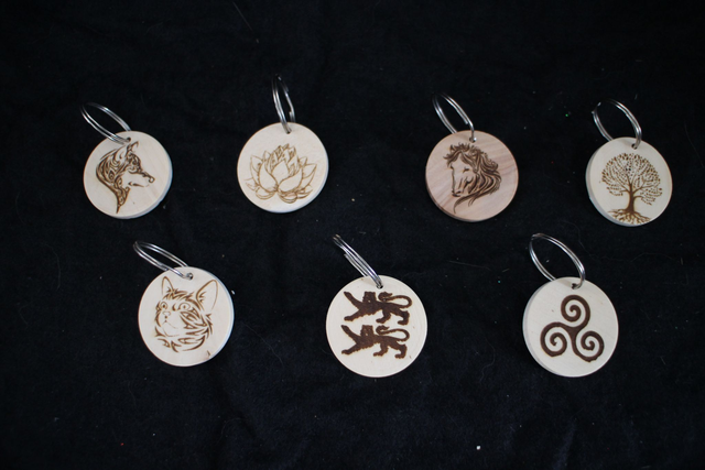 Porte-clés &quot;personnalisation possible&quot;