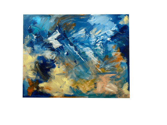 L'aiguille du midi et le Massif du Mont-blanc