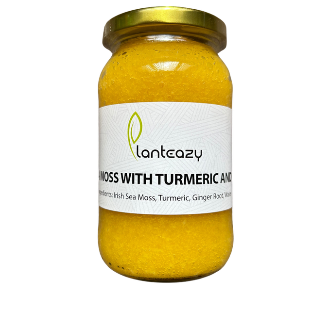 Irish moss tumeric and ginger