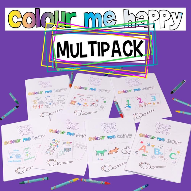 Multipack Colour Me Happy (Set of 7)