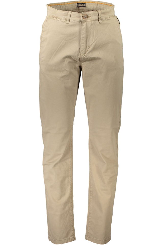 NAPAPIJRI PANTALONE UOMO BEIGE