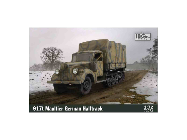 917t Maultier Germ.Halftrack IBG 72072 1/72