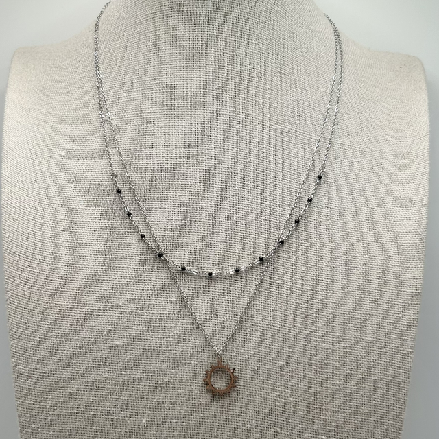 Collar doble Sol