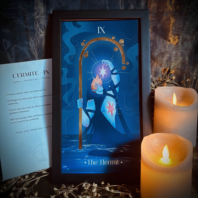 Tarot XL : 09 - L’Hermite