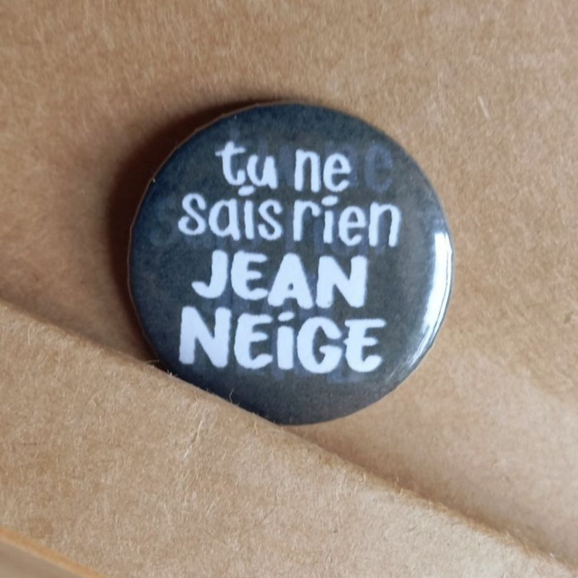 Tu ne sais rien Jean Neige