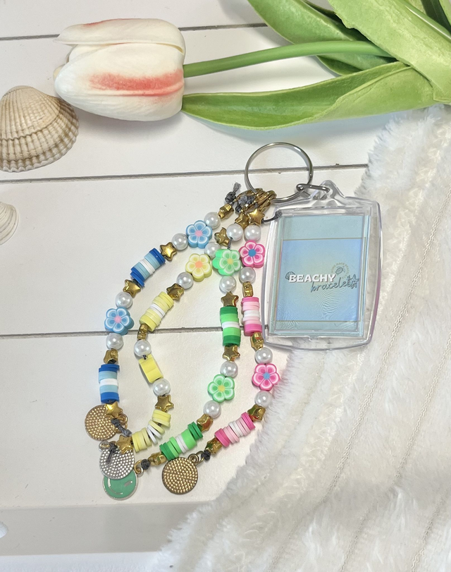 Flower Power Key Chain 