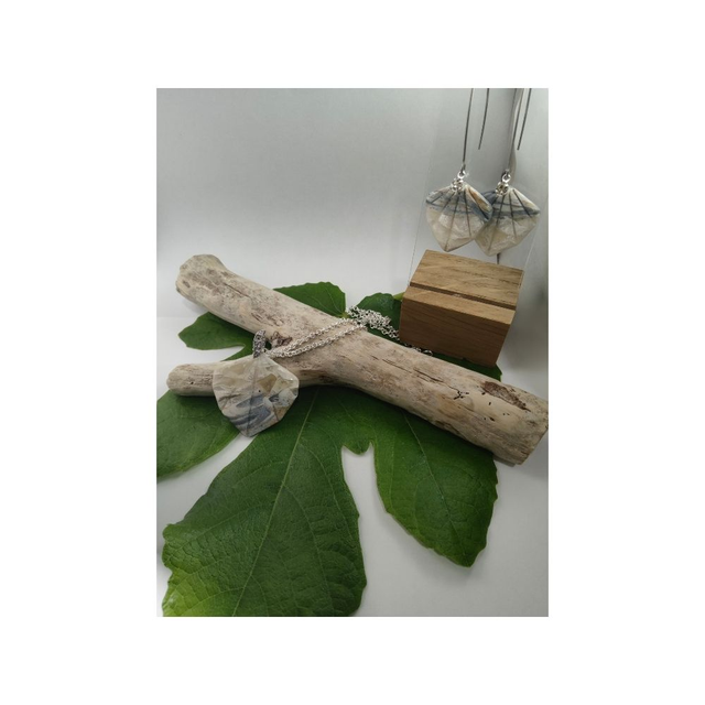 Parure faux granit coquillage 