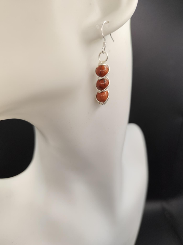 Red Jasper earrings