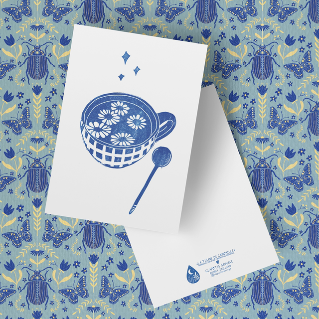 Carte La tisane de camomille