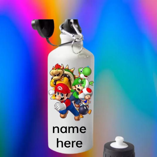 Mario Water Bottle 