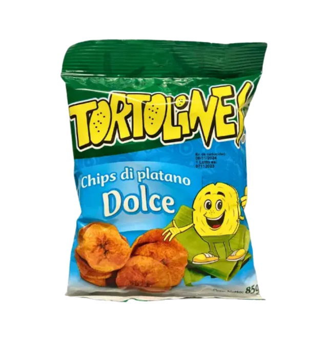 Platanos Chip Dulce Tortolines 85gr