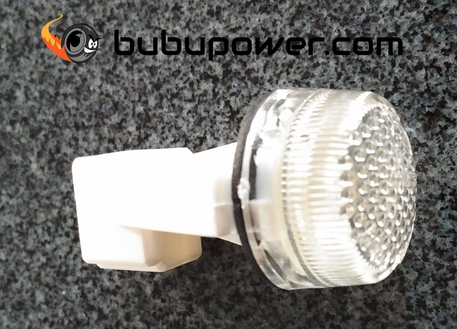 Seitenblinker, Weiss