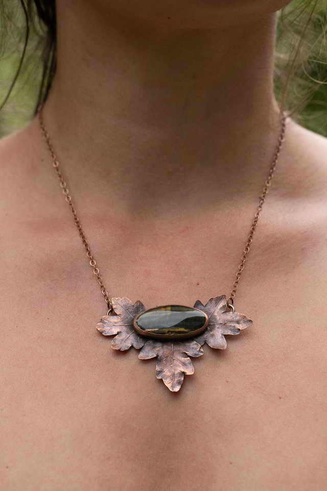 Collier Triple Maple