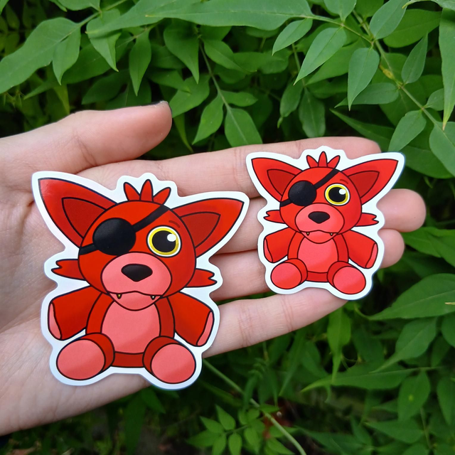 Foxy Plushie Sticker