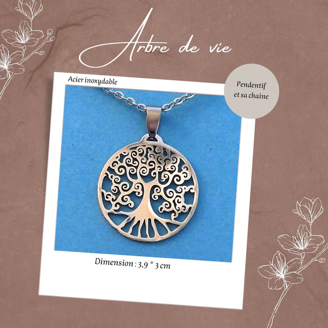Pendentif Arbre de vie n°101
