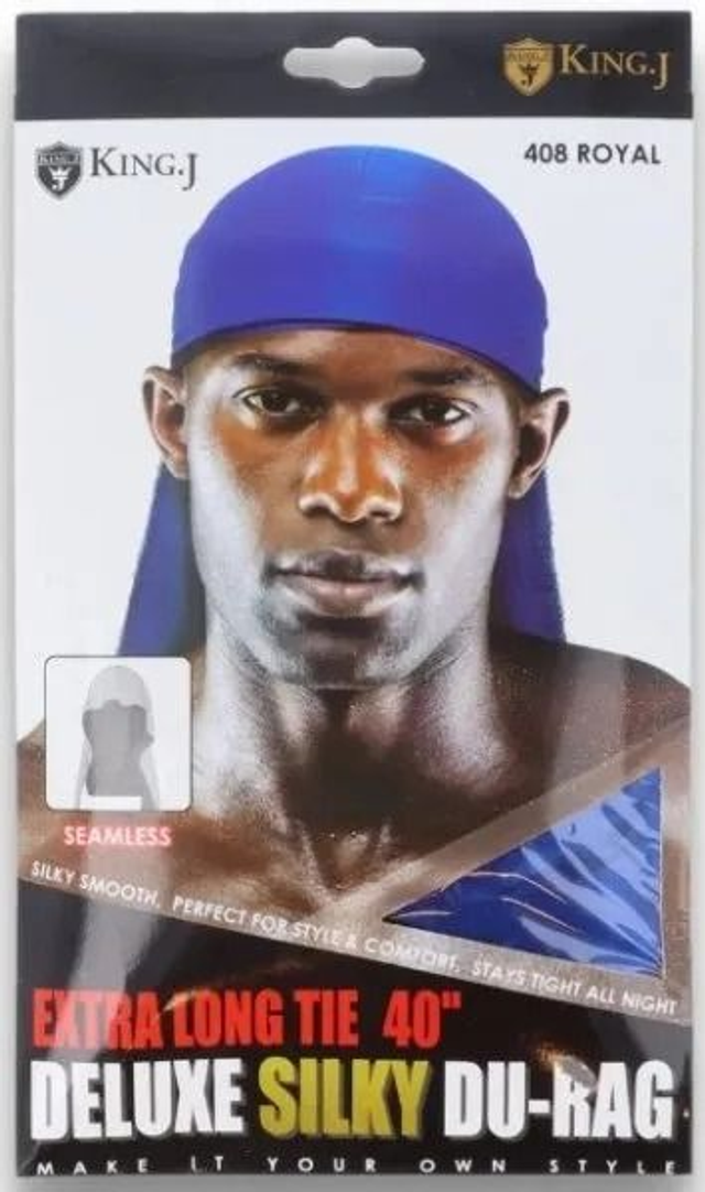 KING J: SILKY DURAG - ROYAL (408)