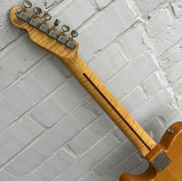 1 of 100 MADE - 1996 Fender Japan FOTOFLAME 1952 Reissue "Blackguard" ... TL-52D/AH Japanse Sen Ash