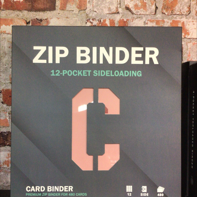 Cardstacks 12 Pocket Binder Roze (480) Met Rits