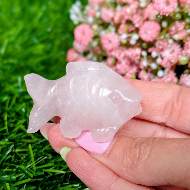 Rose Quartz Fish 🐟