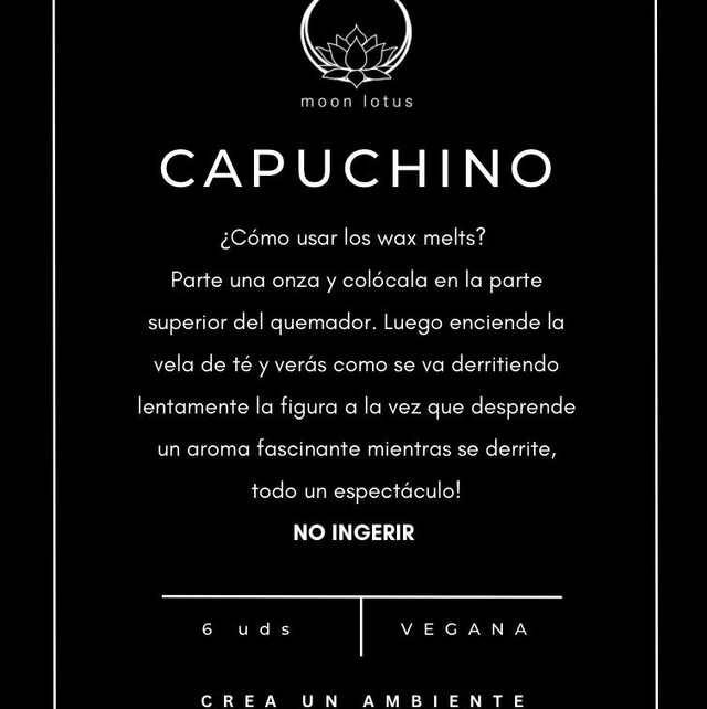 WAX MELT L CAPUCHINO
