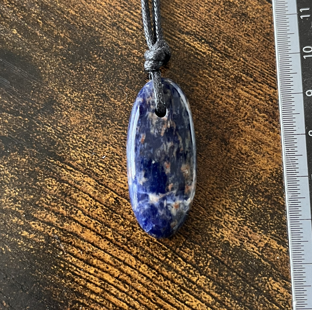 Pendentif en Sodalite