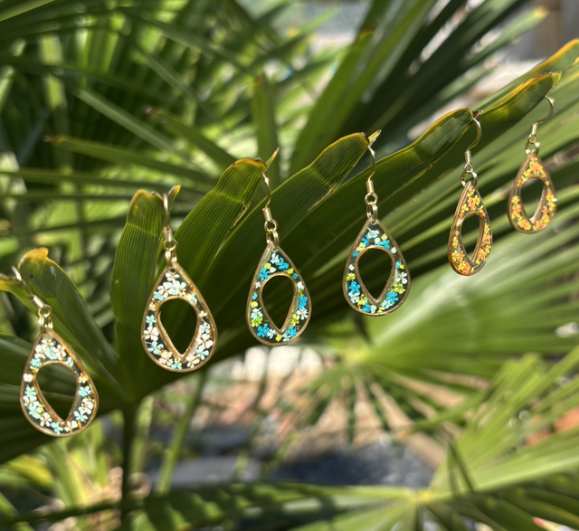 Boucles d&#039;oreilles - Larmes de fée