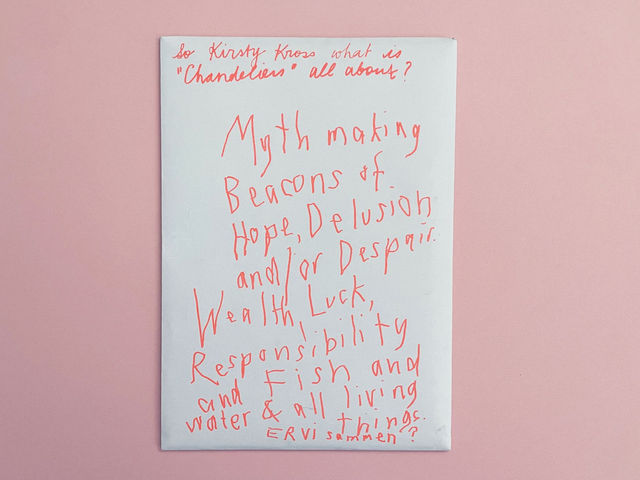 Chandeliers - A One Night Only Performance Happening with Kirsty Kross