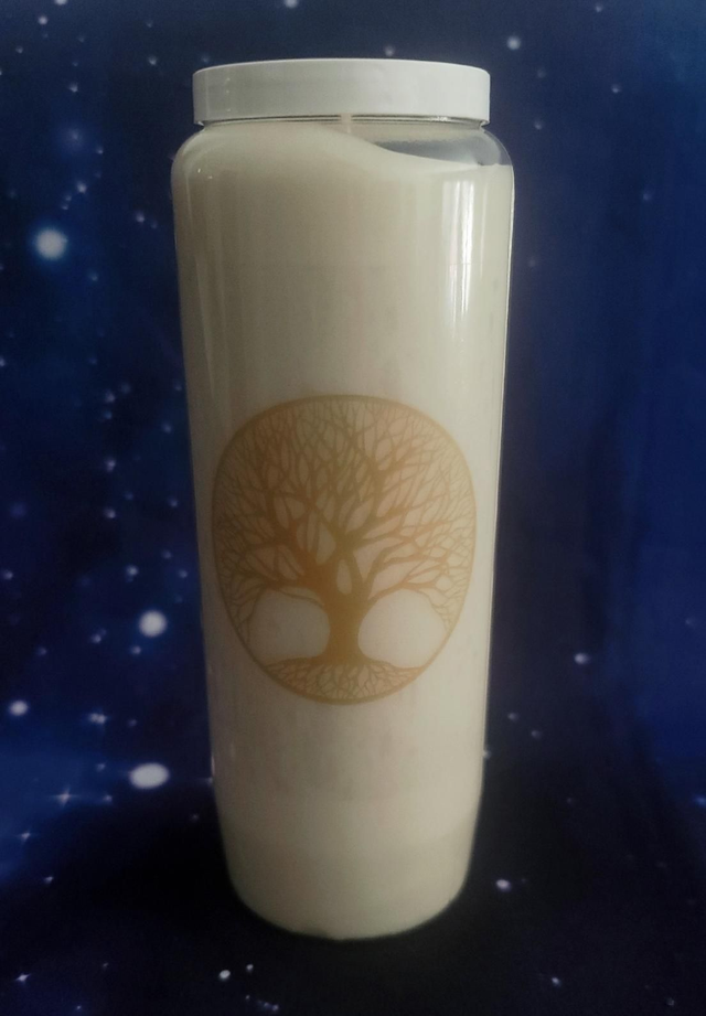 Bougie Arbre de Vie - Prière personnalisée