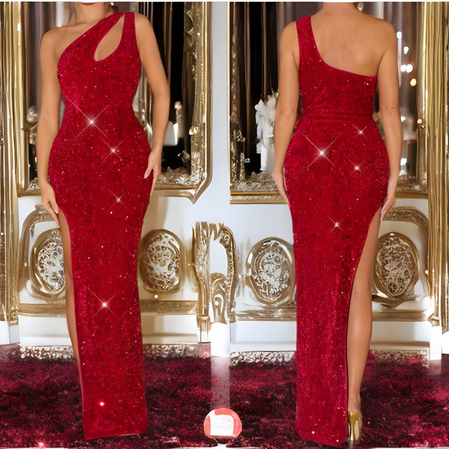 Robe “Éclat Rubis”