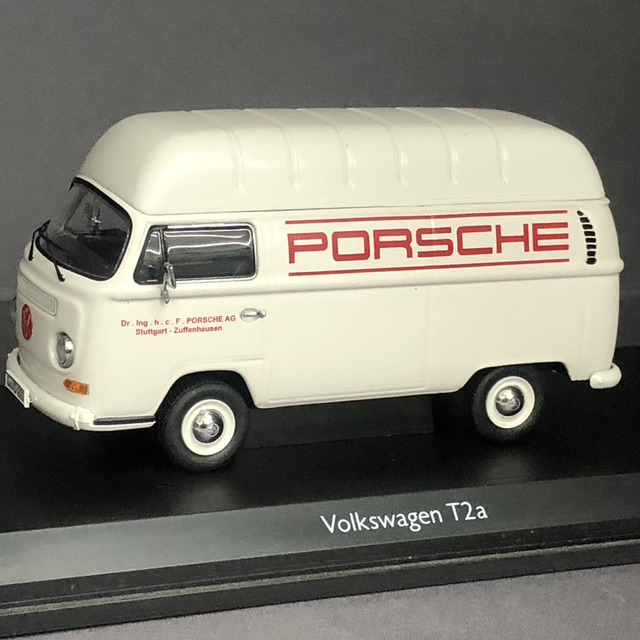 VW T2a Kasten mit Hochdach Porsche Schuco 1:43