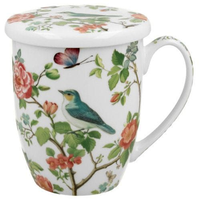 Taza galezi, porcelana 0,35 l. filtro y tapa, en caja de regalo.*339