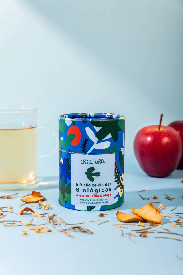 Criatura - Infusão de Alecrim, Tília e Maçã Biológica
