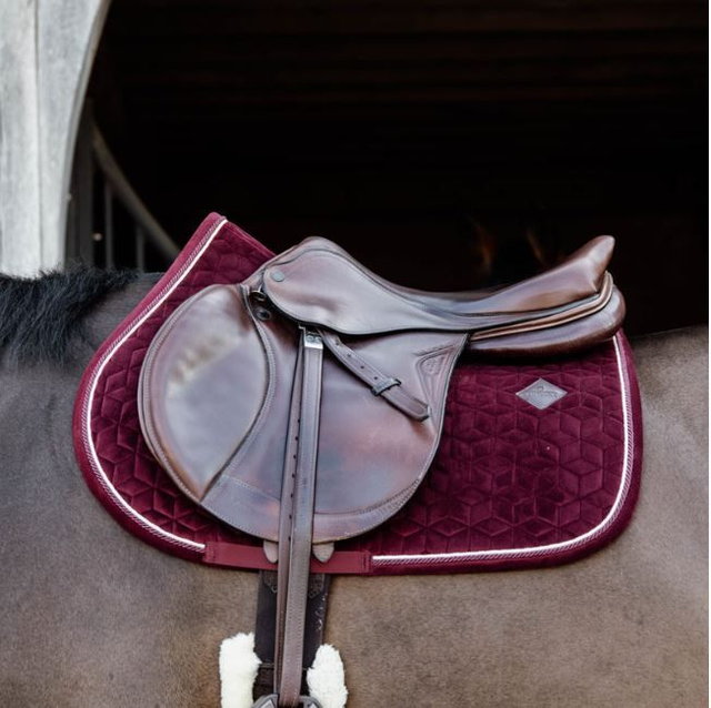 Kentucky Horsewear Velvet Saddle Pad