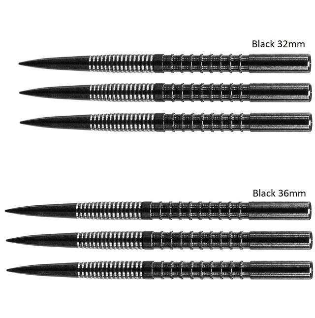 TARGET FIREPOINT BLACK REPLACEMENT DART POINTS 