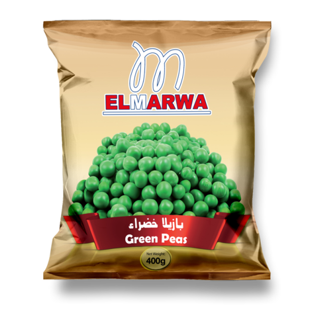 Petit pois surgelé "GREEN PEAS" 400g-ELMARWA