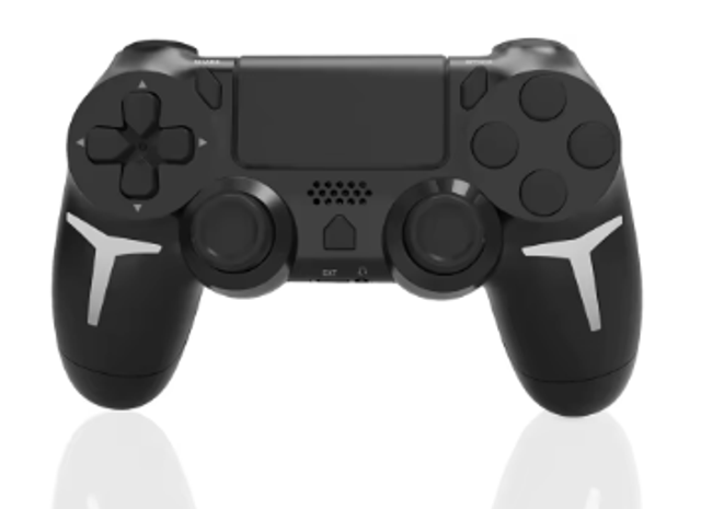 Gaminja bluetooth controller voor Playstation 3, Playstation 4 en PC - Zwart