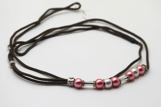 Laisse de présentation 3 mm marron 