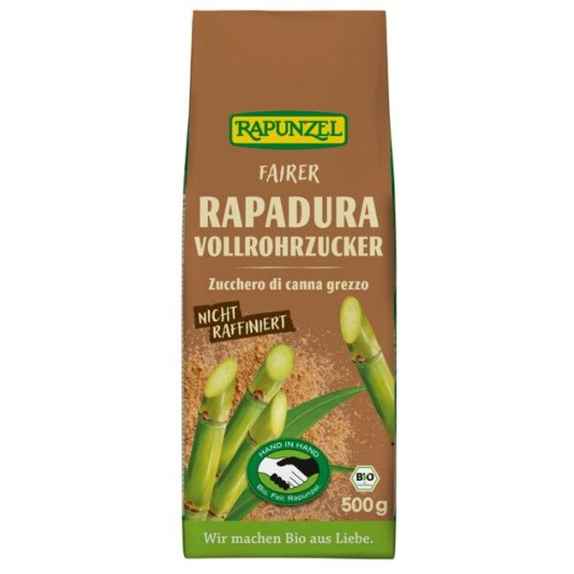 Rapunzel Rapadura Vollrohrzucker 500g Packung