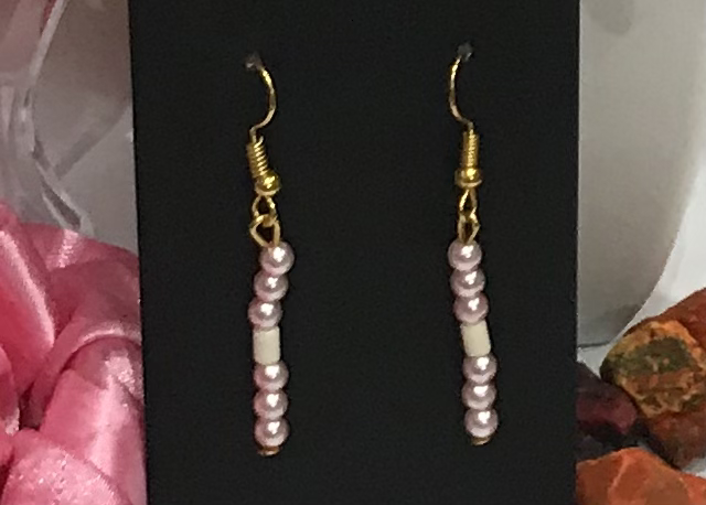 Pink Dangling Earrings - PDE37