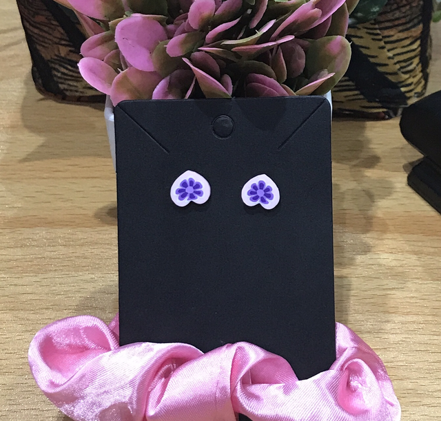 Children Non Metal Pink Earrings - CPE11