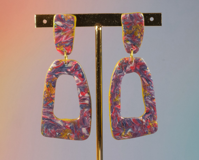 FUGITIVES - boucles d'oreilles #13